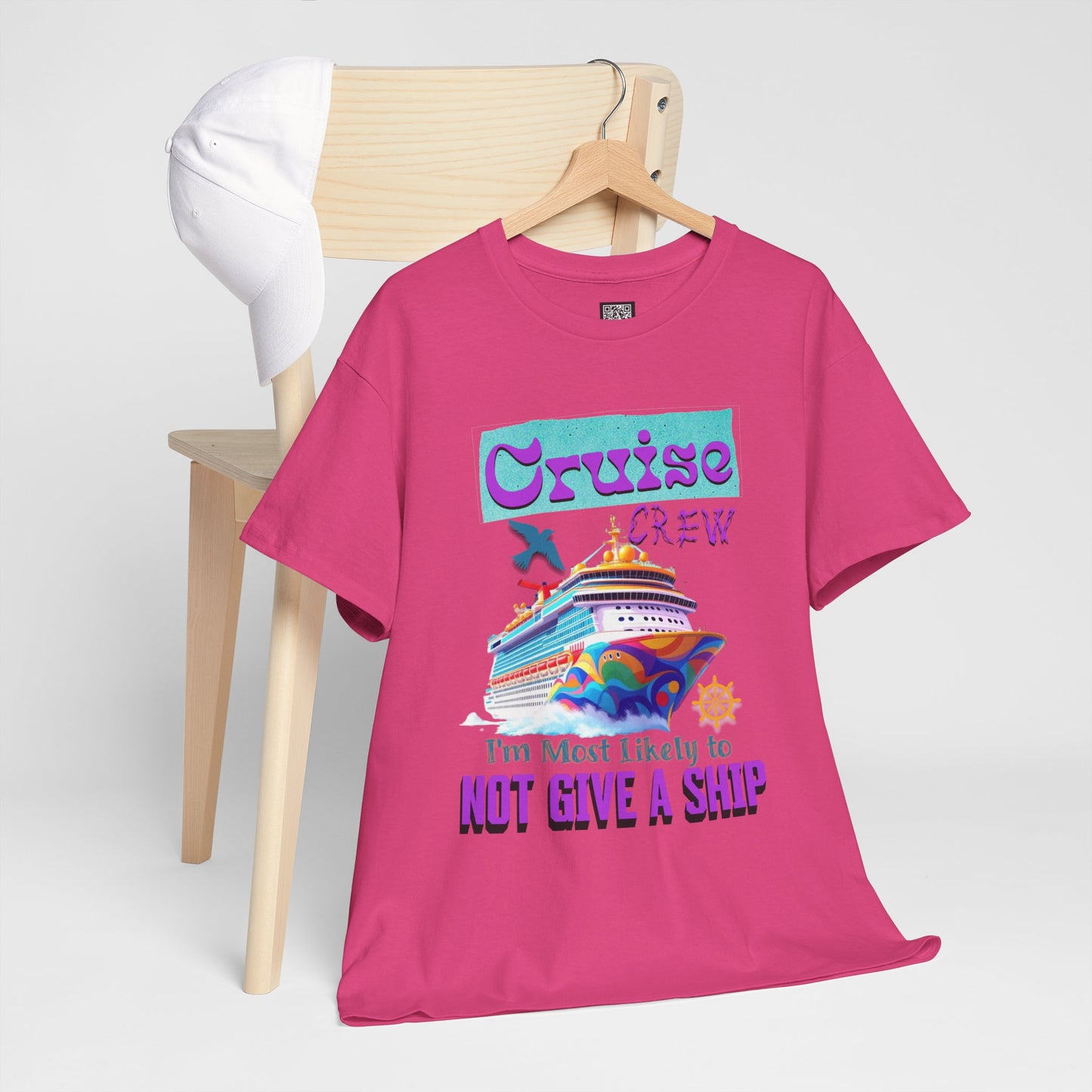 Cruise Crew Tee: Fun Cotton Shirt for Cruise Vacation Vibes, Travel Enthusiasts, Fun Family Trip Tees, Summer Celebrations, Gifts for Cruisers
