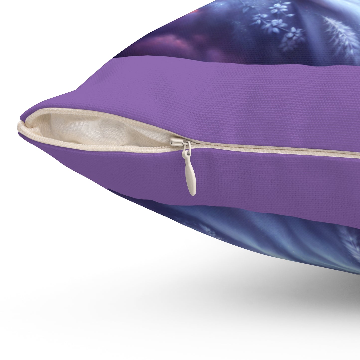 Inspirational Faith Pillow, 'Matthew 19:14' Angel Design, Purple Pillow with a Matching Blanket, Biblical Baby Pillow, Cute Baby Shower Gift