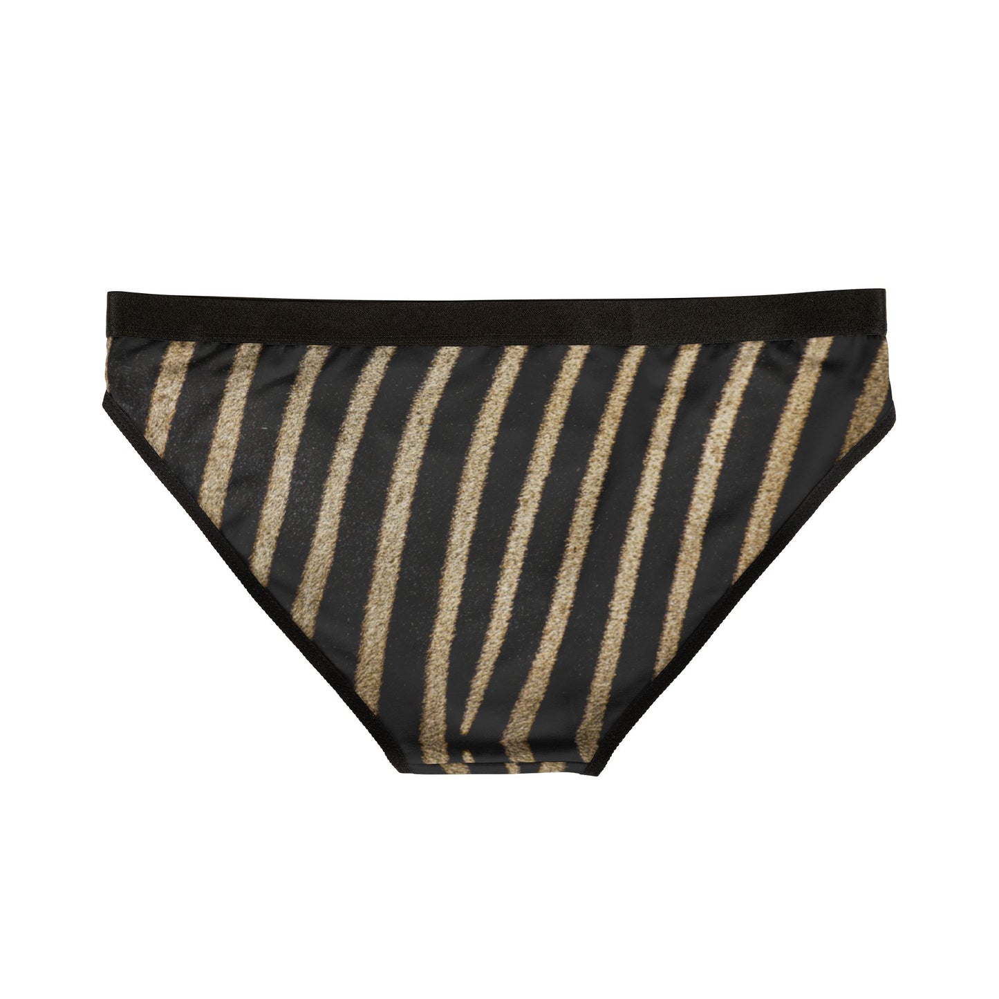 Chic Zebra Striped Women's Underwear - Stylish Comfort Underwear for Everyday Wear, (Matching Men Underwear Sold Separately)