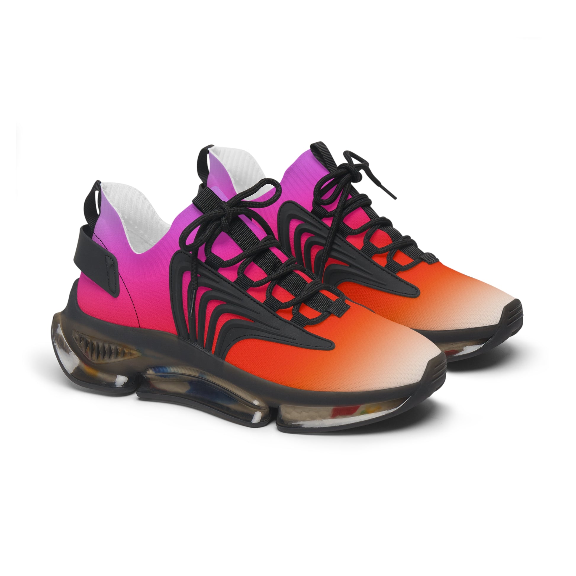 Vibrant Women's Mesh Sneakers, Trendy Athletic Shoes, Breathable Sneakers, Fashion Sneakers, Casual Lifestyle Footwear