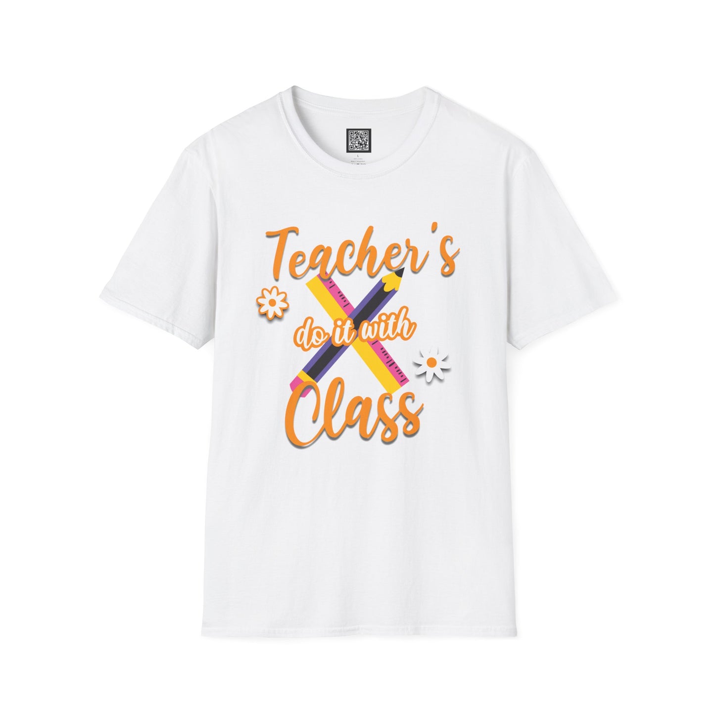 Teacher's do it with Class T-Shirt, Cute Teacher Gift, Teacher Back to School Tee, Teacher Appreciation Day, Teacher Classroom Outfit