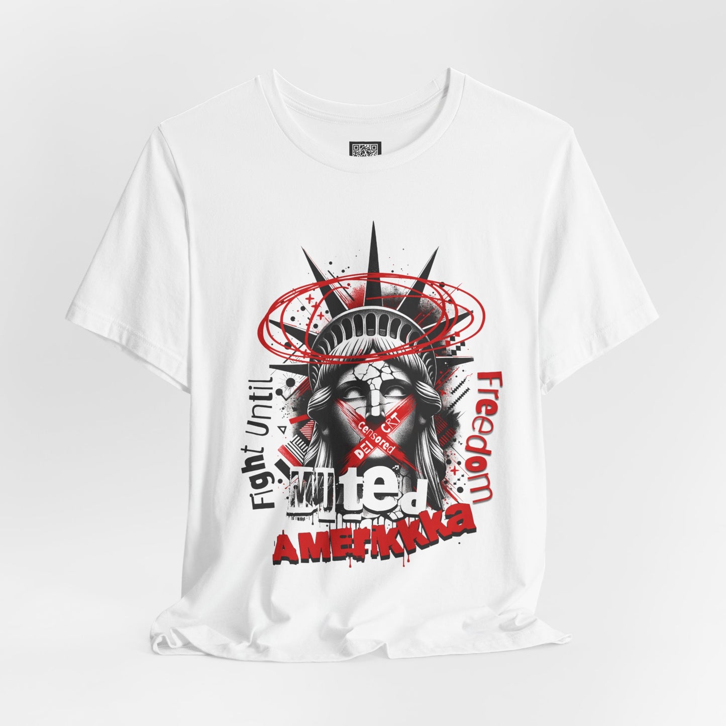 Patriotic Freedom Graphic Tee, Fight Oligarchy in America T-Shirts, This is America Shirt, Unisex Freedom for America Tees