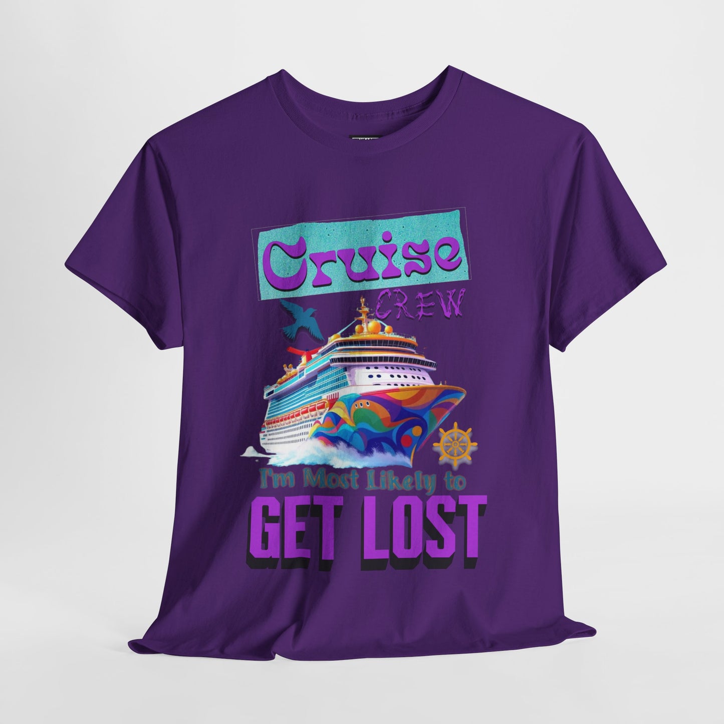 Cruise Crew T-Shirt - Funny Cruise Vacation Tees, Gift for Cruise Travelers, Funny Holiday Wardrobe, Nautical Adventure Apparel,