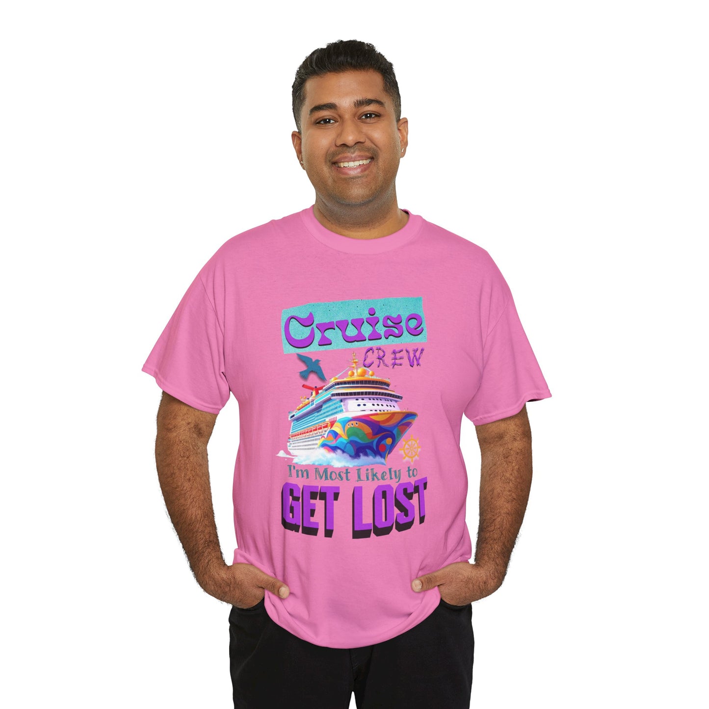 Cruise Crew T-Shirt - Funny Cruise Vacation Tees, Gift for Cruise Travelers, Funny Holiday Wardrobe, Nautical Adventure Apparel,