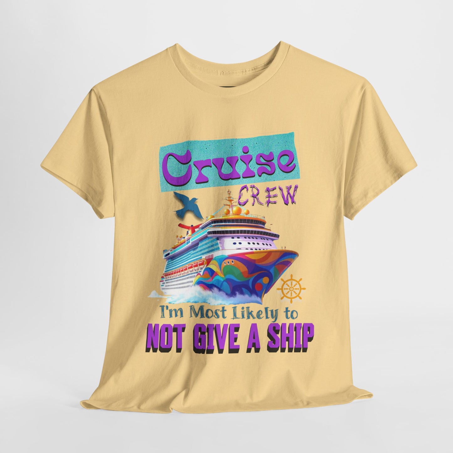 Cruise Crew Tee: Fun Cotton Shirt for Cruise Vacation Vibes, Travel Enthusiasts, Fun Family Trip Tees, Summer Celebrations, Gifts for Cruisers