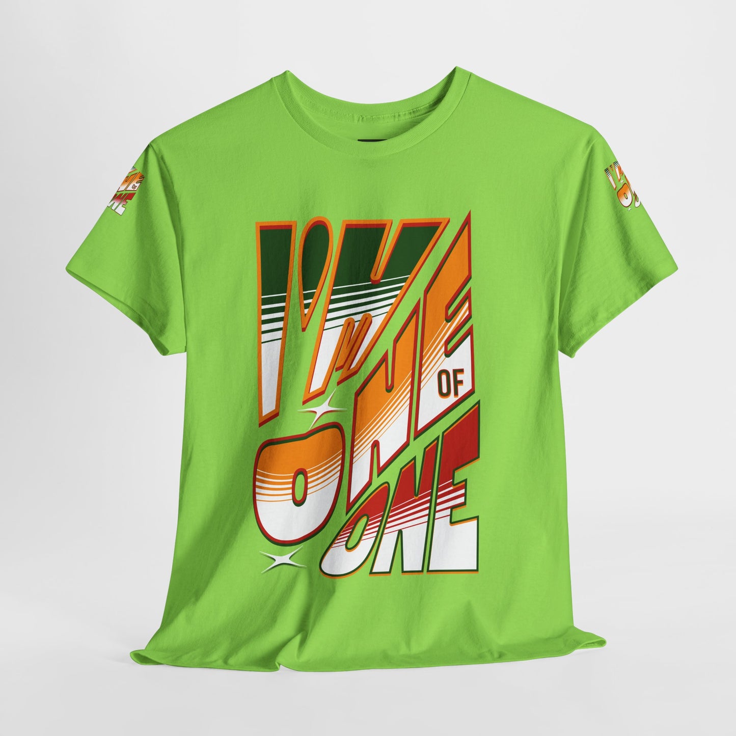 Unisex Heavy Cotton Tee - I'm One of One, Juneteenth Graphic T-Shirt, Bold Statement Shirt, Unisex Self-Love Style T-Shirt, Melanin T-Shirt