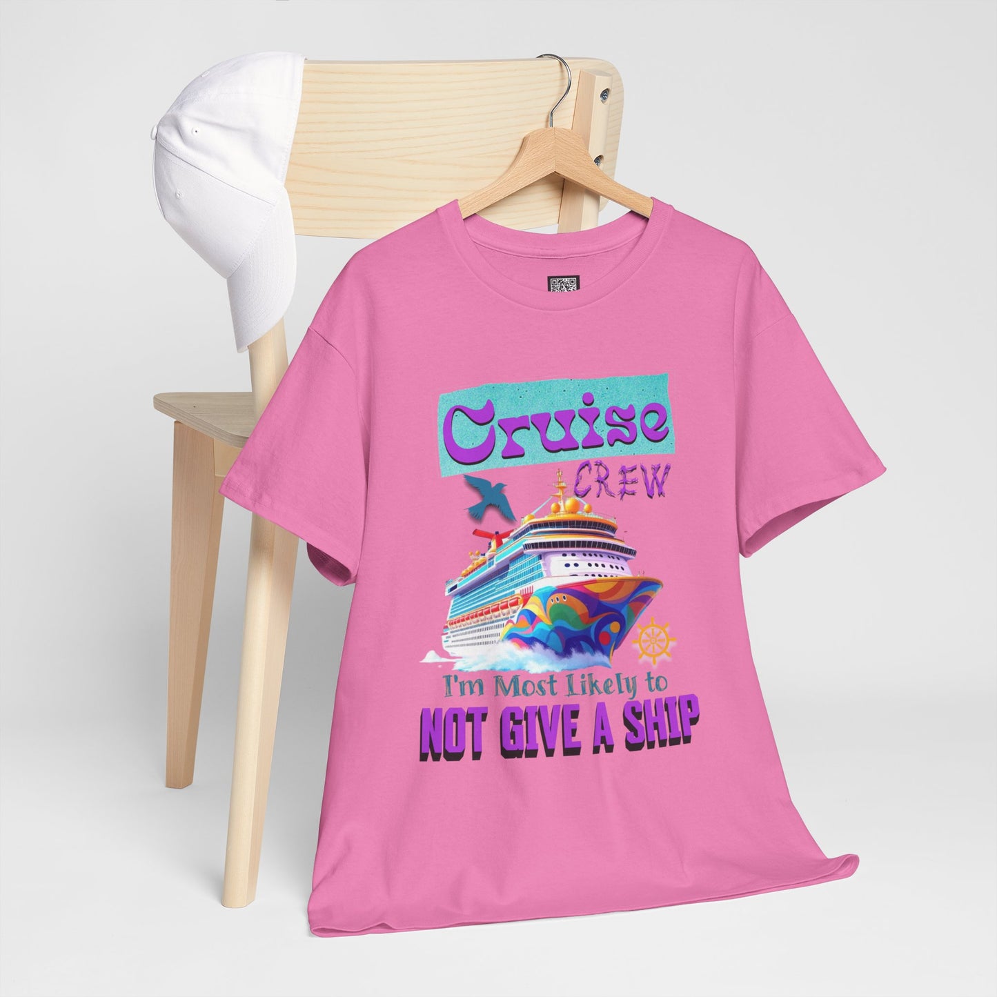 Cruise Crew Tee: Fun Cotton Shirt for Cruise Vacation Vibes, Travel Enthusiasts, Fun Family Trip Tees, Summer Celebrations, Gifts for Cruisers