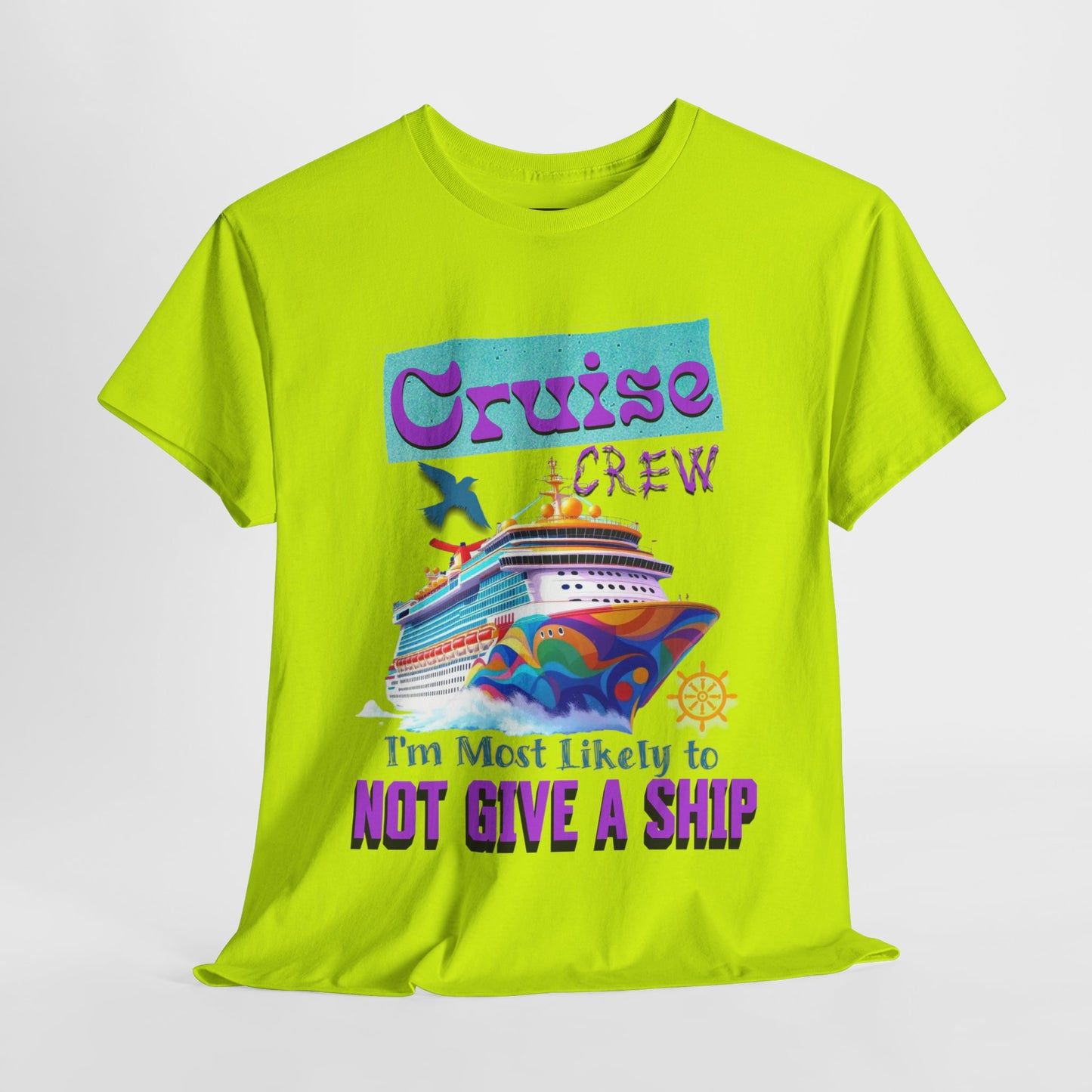 Cruise Crew Tee: Fun Cotton Shirt for Cruise Vacation Vibes, Travel Enthusiasts, Fun Family Trip Tees, Summer Celebrations, Gifts for Cruisers