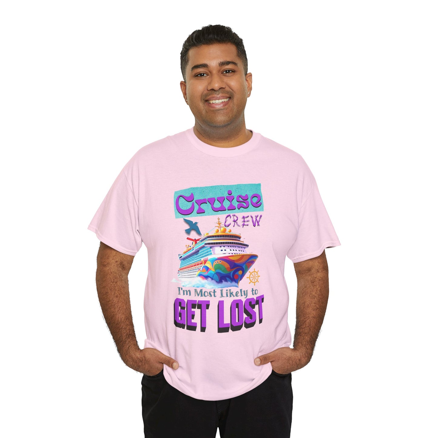 Cruise Crew T-Shirt - Funny Cruise Vacation Tees, Gift for Cruise Travelers, Funny Holiday Wardrobe, Nautical Adventure Apparel,
