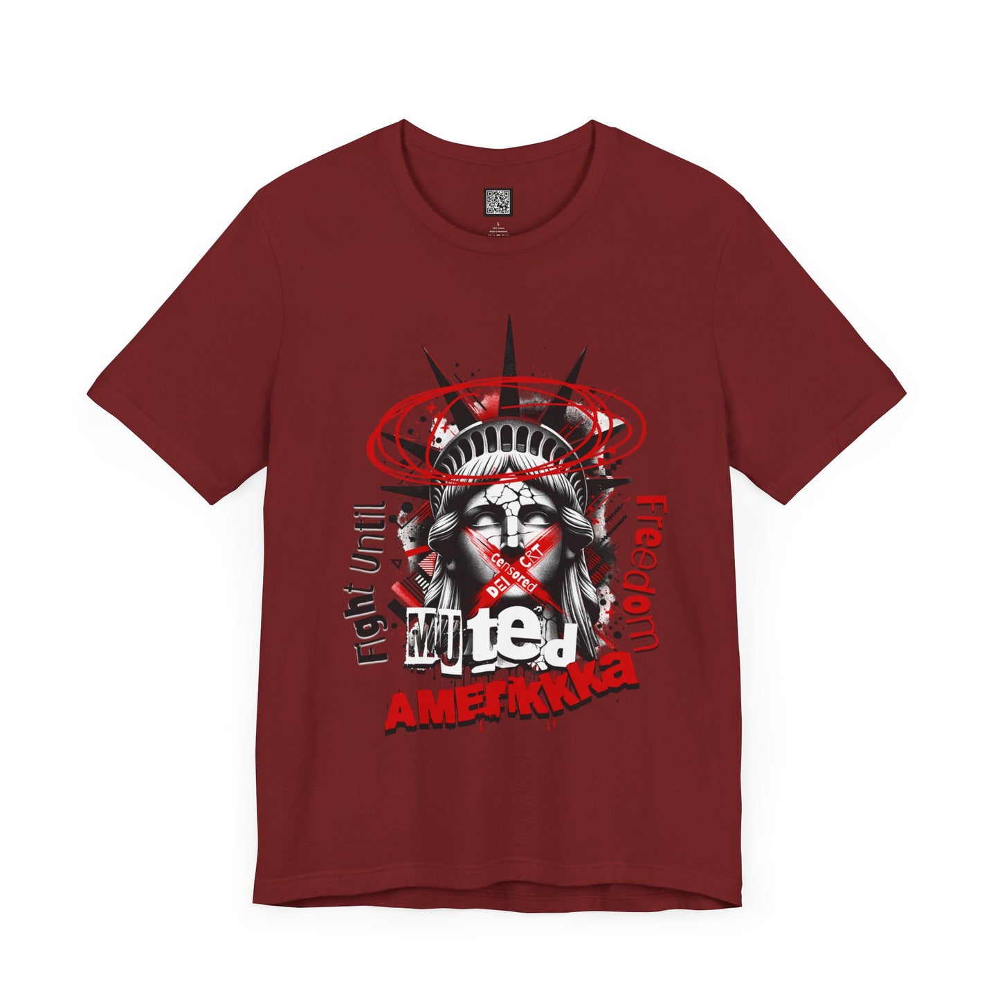 Patriotic Freedom Graphic Tee, Fight Oligarchy in America T-Shirts, This is America Shirt, Unisex Freedom for America Tees