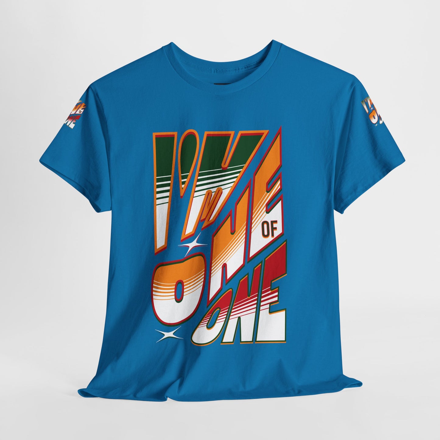 Unisex Heavy Cotton Tee - I'm One of One, Juneteenth Graphic T-Shirt, Bold Statement Shirt, Unisex Self-Love Style T-Shirt, Melanin T-Shirt