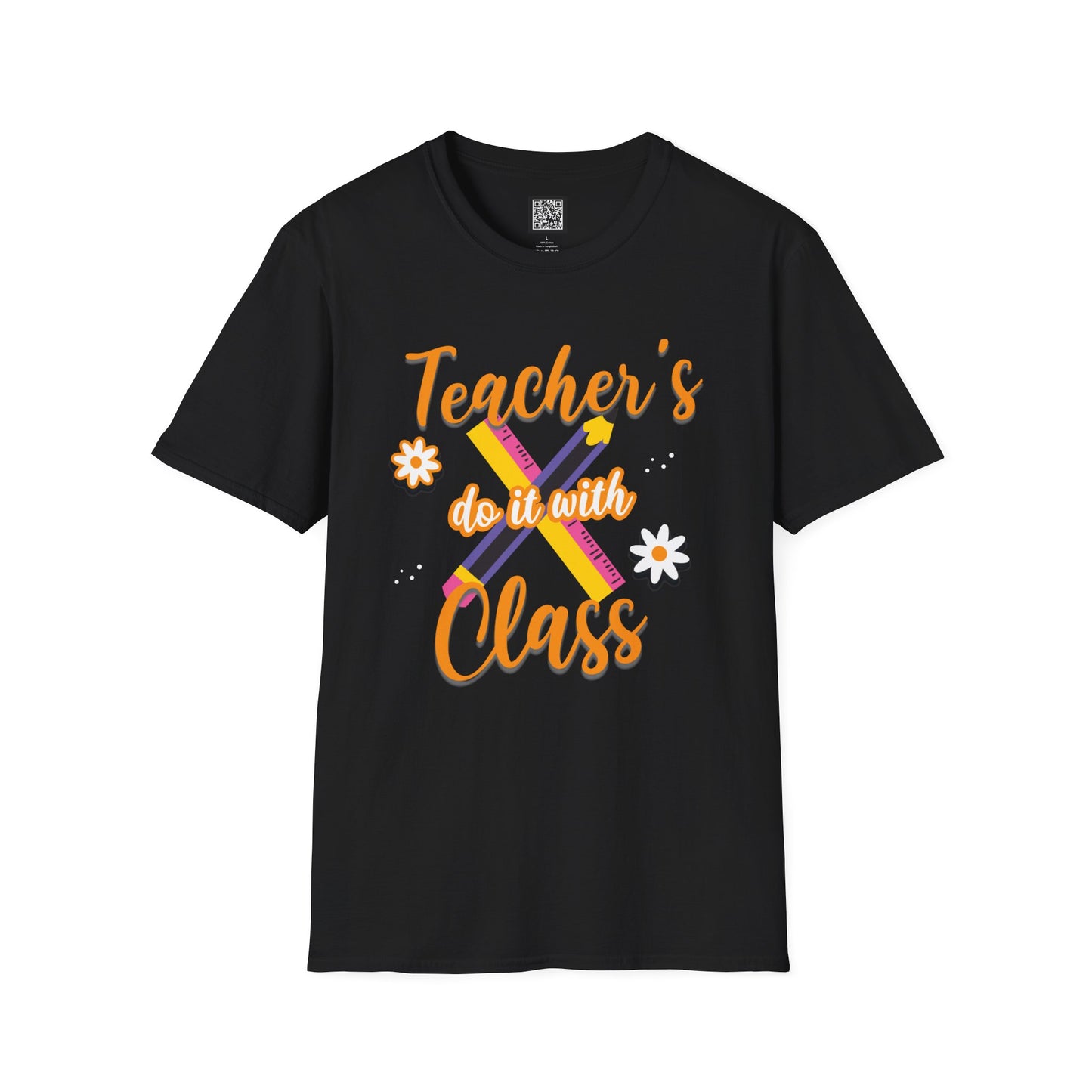 Teacher's do it with Class T-Shirt, Cute Teacher Gift, Teacher Back to School Tee, Teacher Appreciation Day, Teacher Classroom Outfit