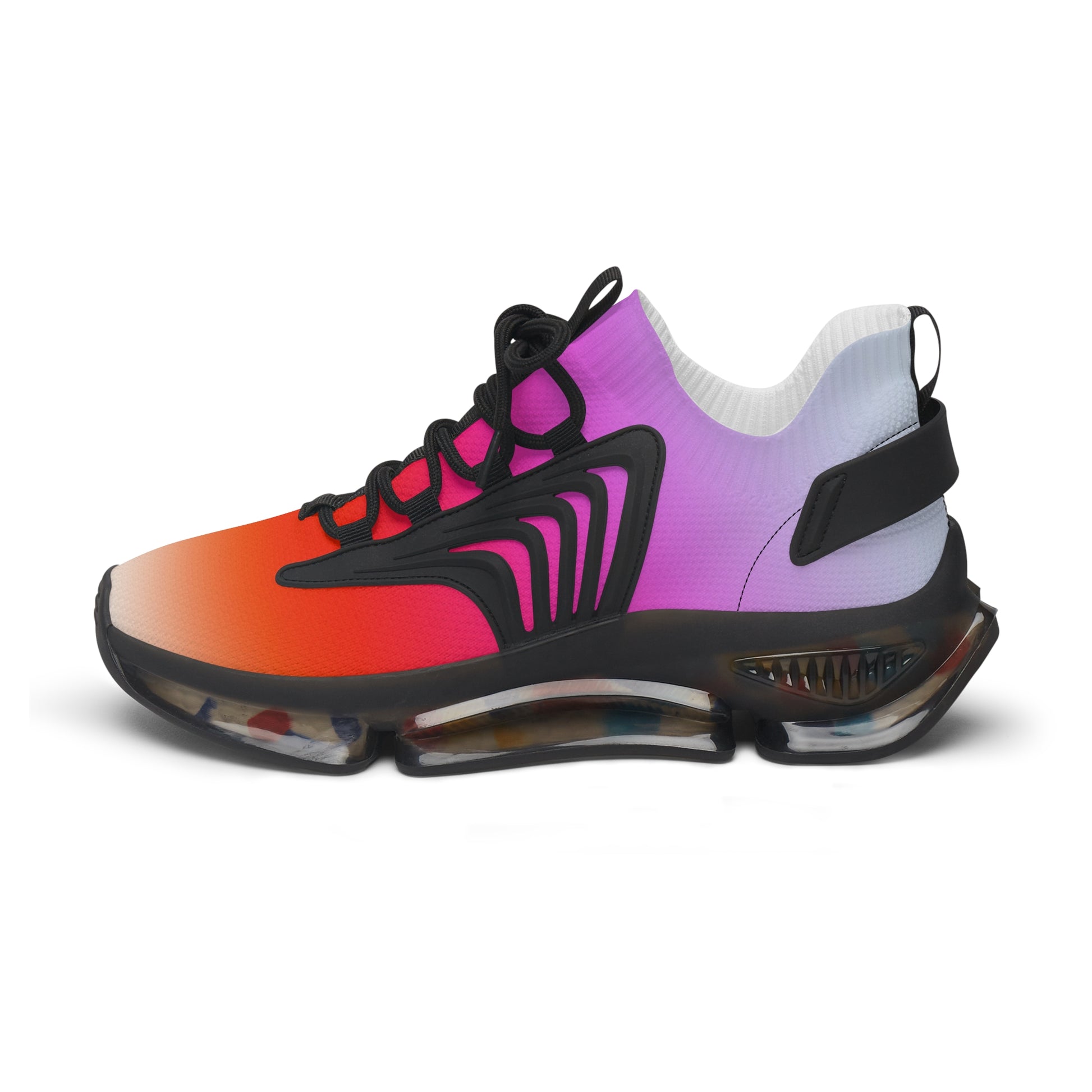 Vibrant Women's Mesh Sneakers, Trendy Athletic Shoes, Breathable Sneakers, Fashion Sneakers, Casual Lifestyle Footwear