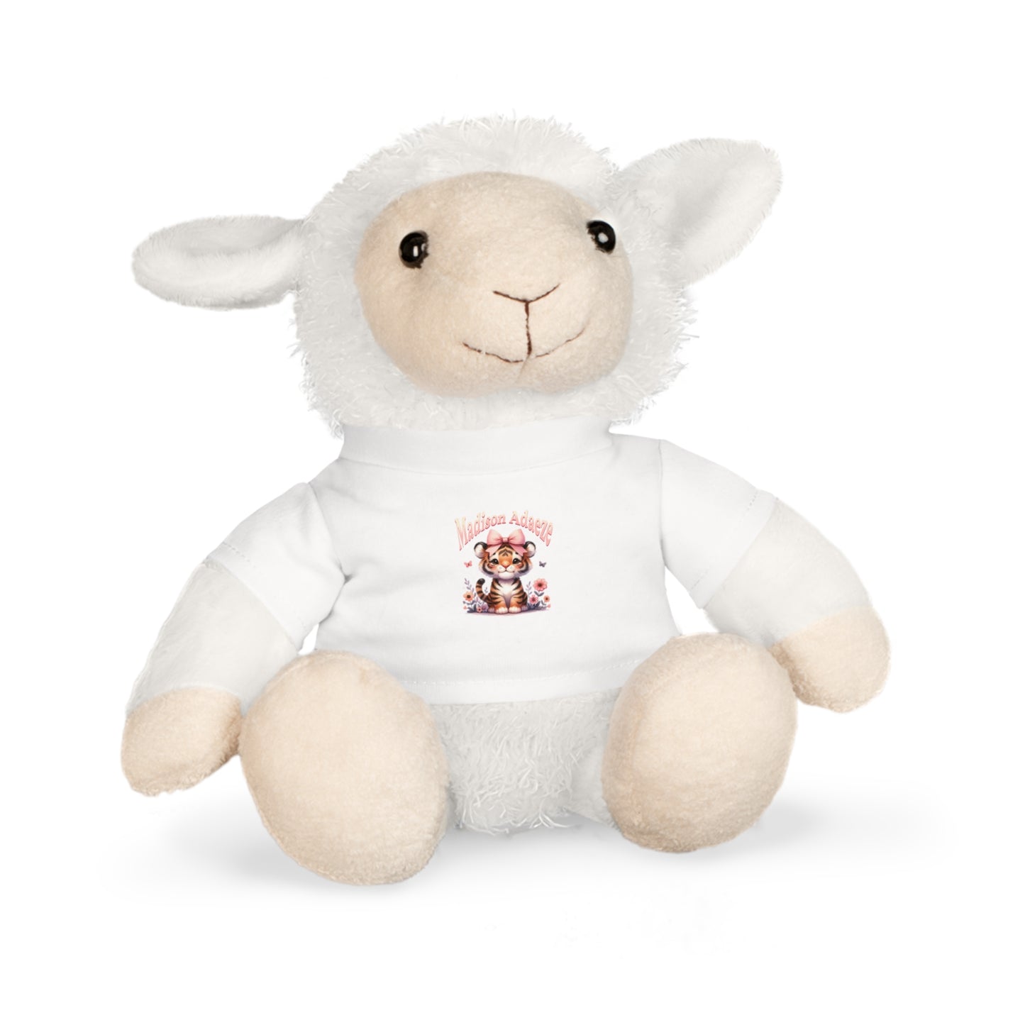 Custom Plush Toy with T-Shirt - Adorable Companion for Kids & Special Occasions, Newborn Personalized Baby Shower Gifts,