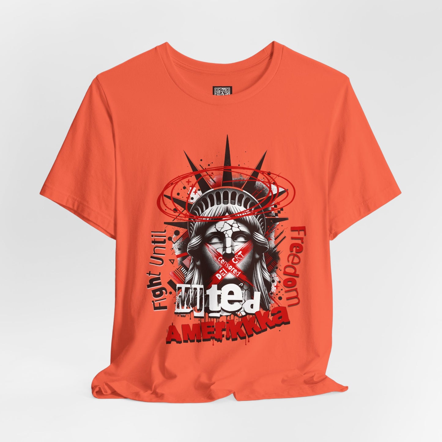 Patriotic Freedom Graphic Tee, Fight Oligarchy in America T-Shirts, This is America Shirt, Unisex Freedom for America Tees