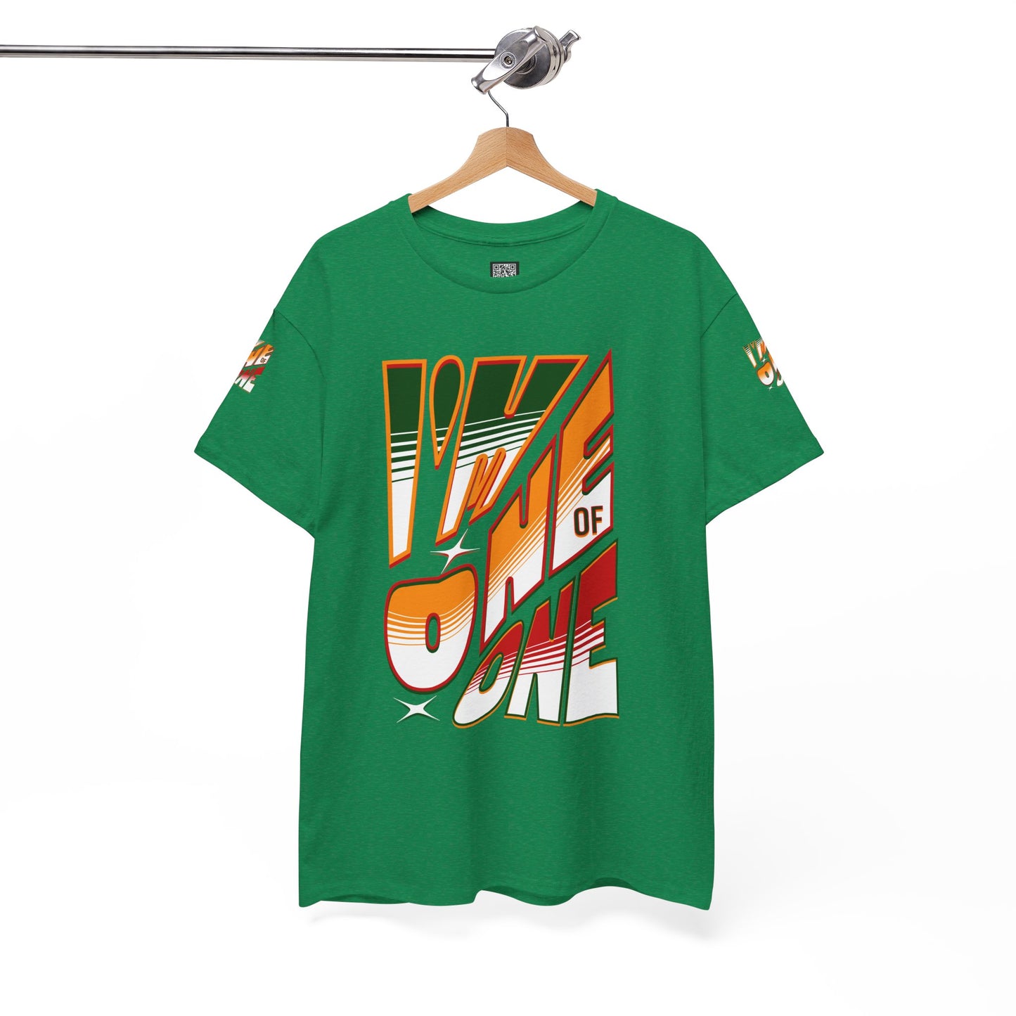 Unisex Heavy Cotton Tee - I'm One of One, Juneteenth Graphic T-Shirt, Bold Statement Shirt, Unisex Self-Love Style T-Shirt, Melanin T-Shirt