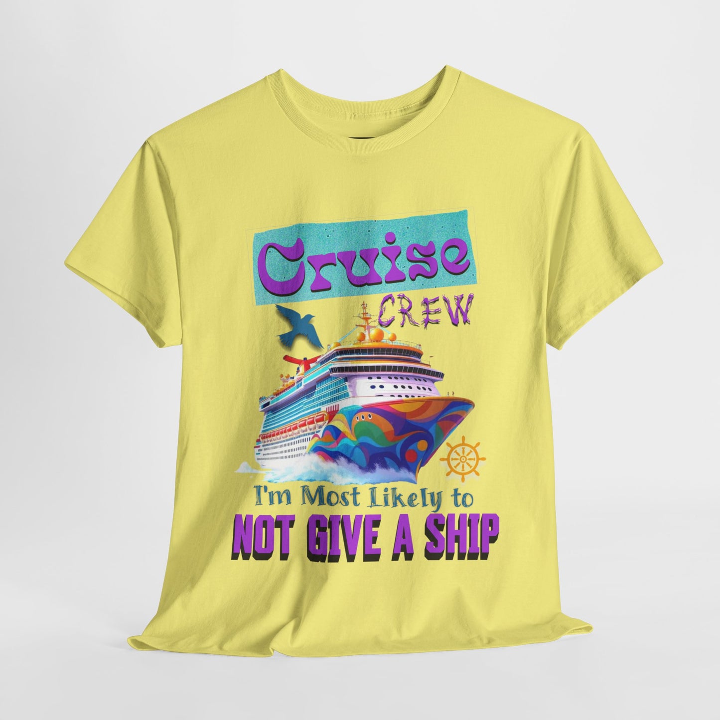 Cruise Crew Tee: Fun Cotton Shirt for Cruise Vacation Vibes, Travel Enthusiasts, Fun Family Trip Tees, Summer Celebrations, Gifts for Cruisers