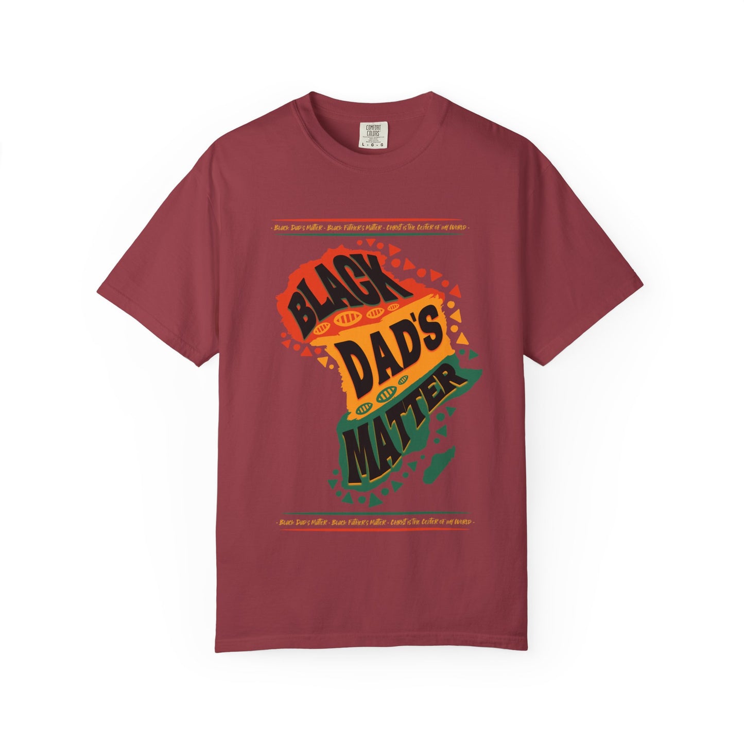 Black Dads Matter Unisex T-Shirt, Perfect for Father's Day, Family Gatherings, and Everyday Wear, Support Black Fatherhood